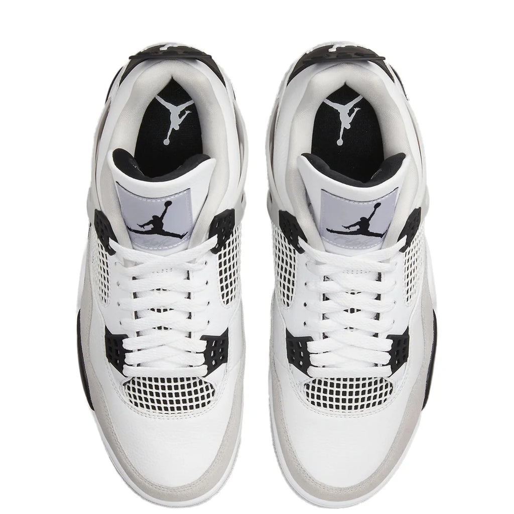 Men's Retro White Black Neutral Grey Sneakers O807
