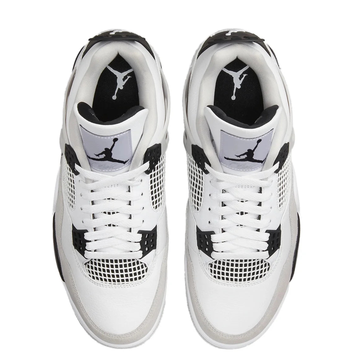Men's Retro White Black Neutral Grey Sneakers O807