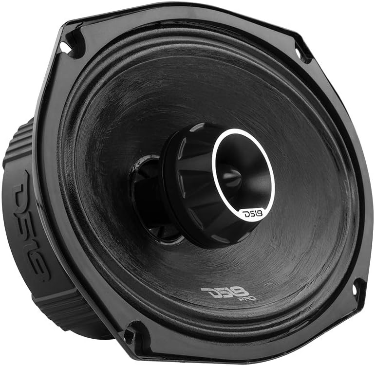 6.5" Hybrid Mid-Range Car Audio Loudspeaker with Compression Driver Horn, 450W Max, 4 Ohms C300558