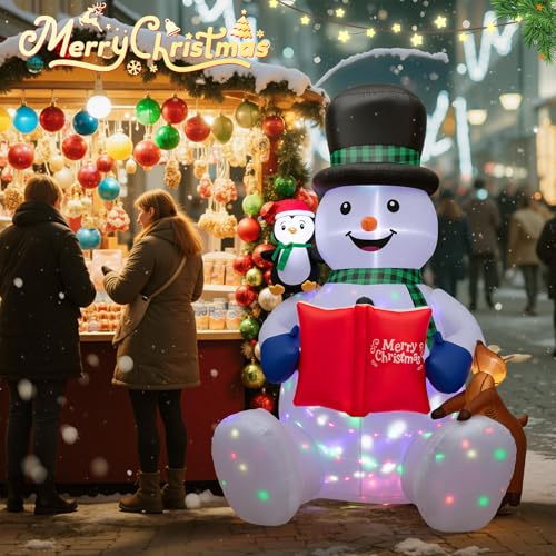 15FT Inflatable Snowman with LED Lights N88951