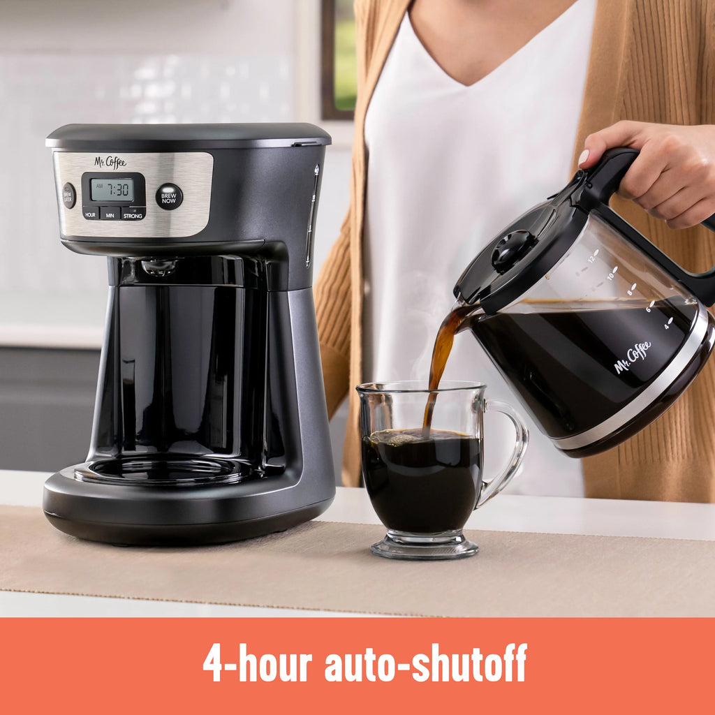 12-Cup Programmable Stainless Steel Coffee Maker S153734