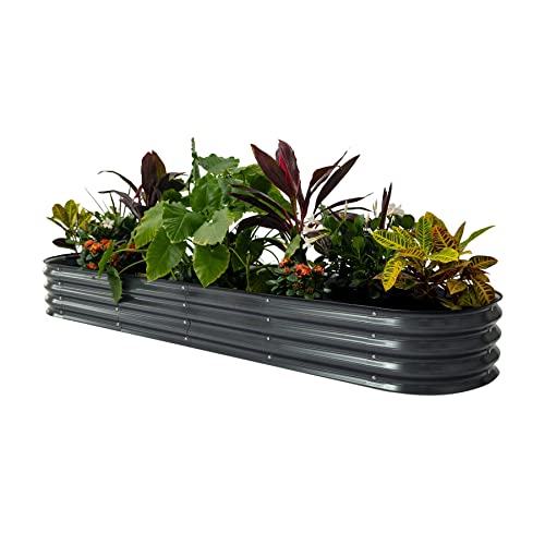 17" Tall 9 in 1 Metal Raised Garden Bed R240715