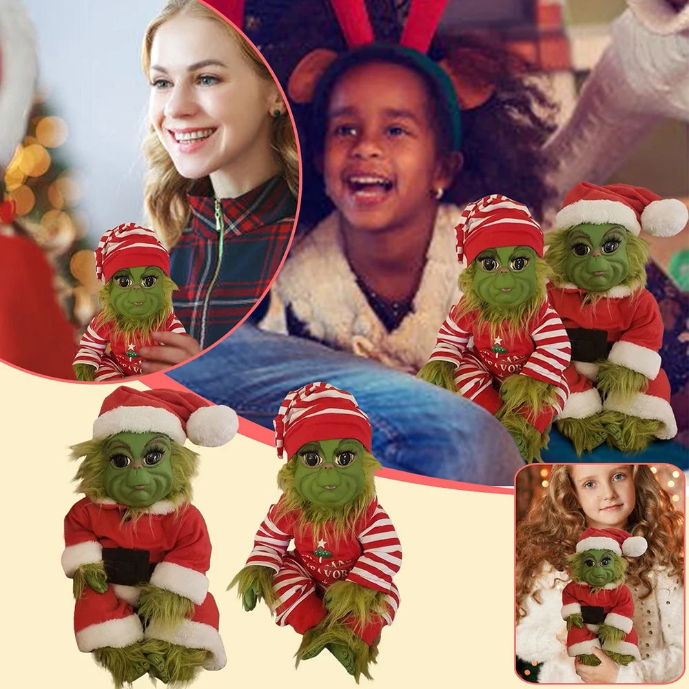 Grinch Stuffed Plush Elf Doll G4687