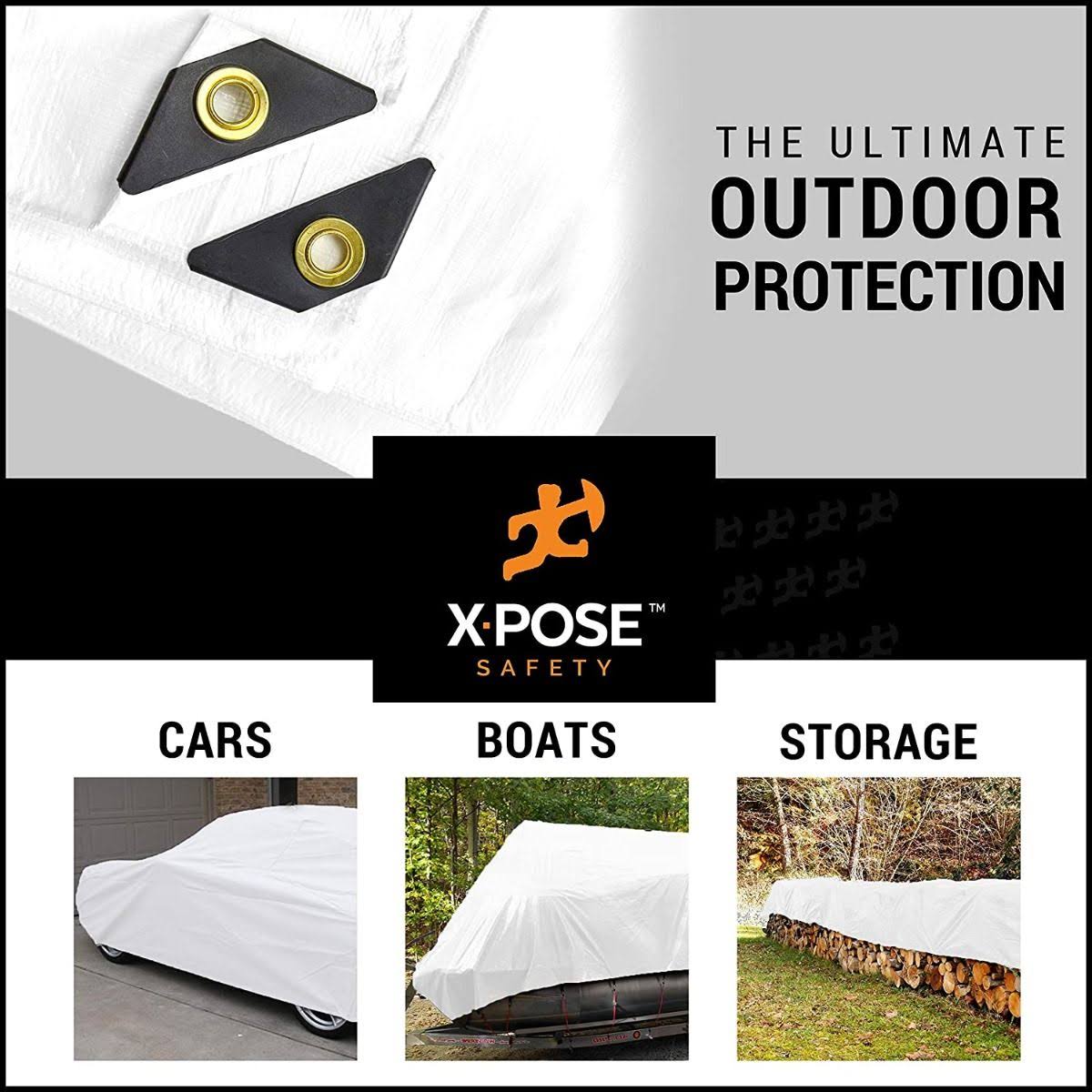 White Tarps 6 x 30, Case of 3 N7512