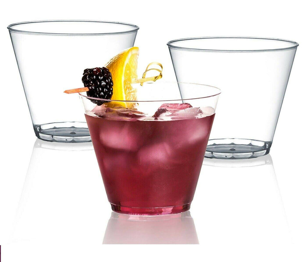 Crystal Clear 5 oz. Disposable Plastic Cups 500ct X16311