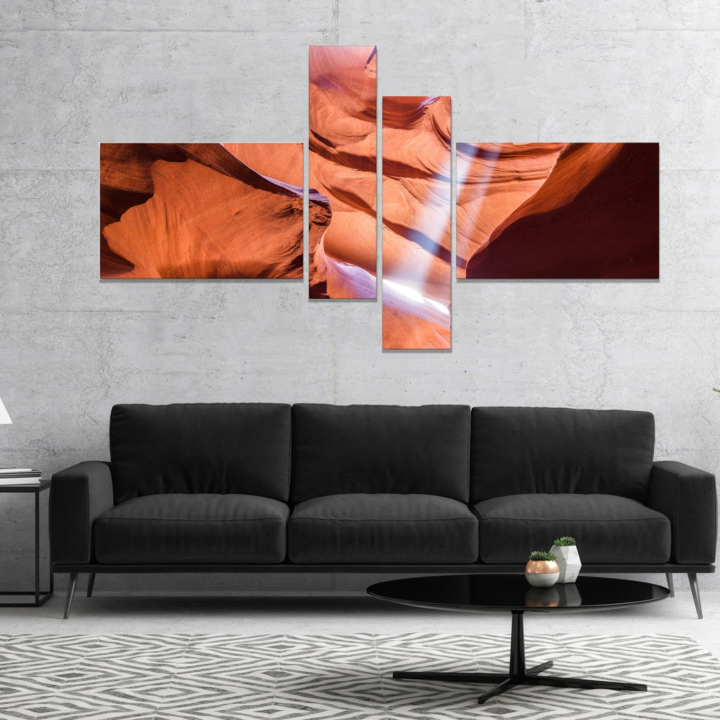 Landscape Photography Canvas Print 60 in. wide x 32 in. high 5 panels T275064