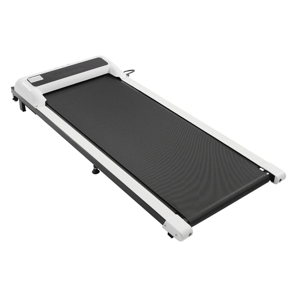 Folding Treadmill Under Desk Electric Walking Pad with Remote Black V565867