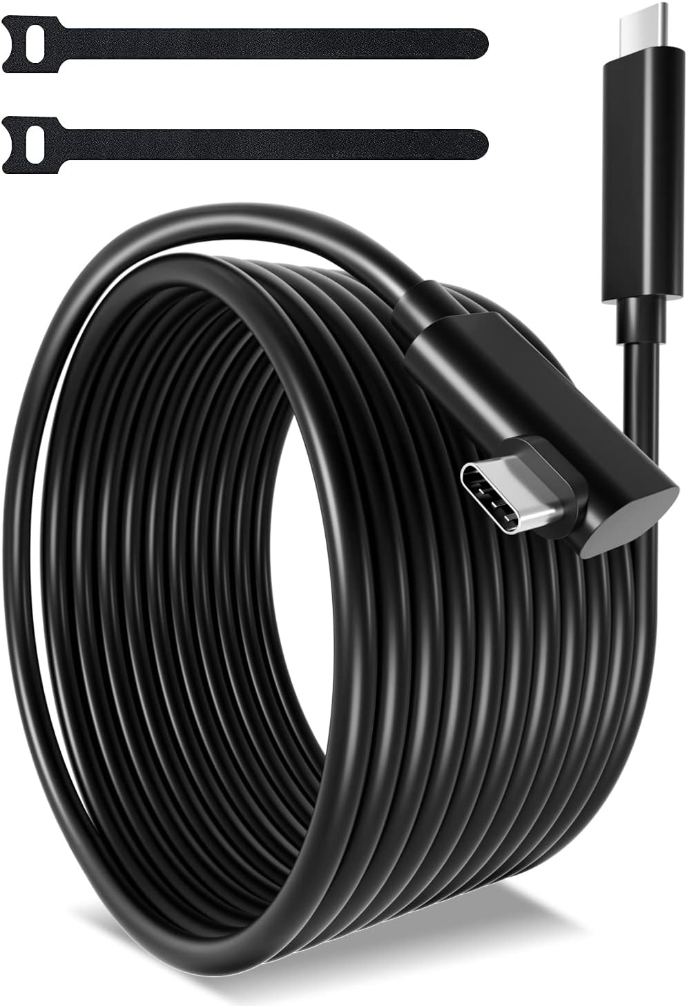 16FT Fiber-Optic Link Cable USB 3.1 Gen2 Type C to C 10Gbps 3A Pack of 2 Y41398