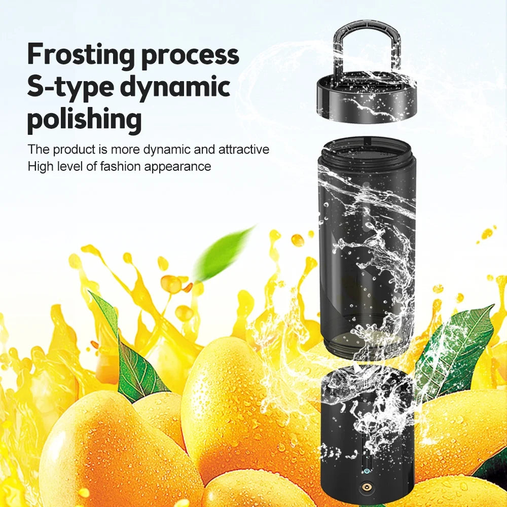 Portable Electric Juicer Cup 16OZ Magnetic Charging Waterproof N93504