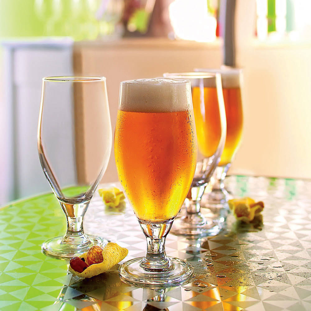 24 / CS Footed Beer Glass K5597