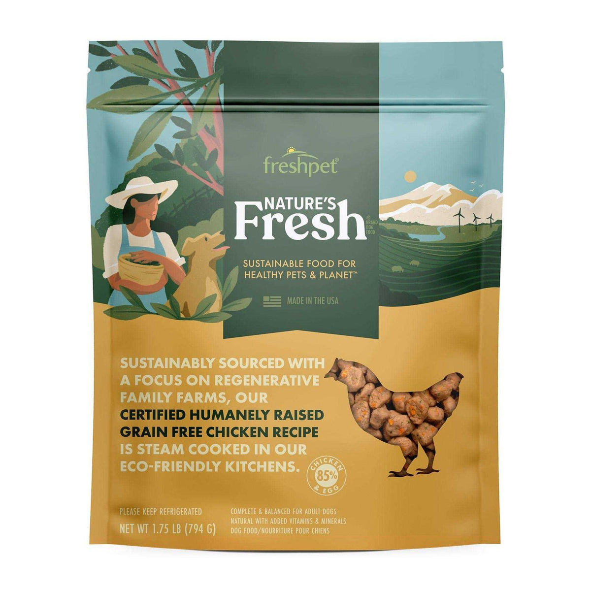 Grain Free Chicken Recipe Dog Food I389843