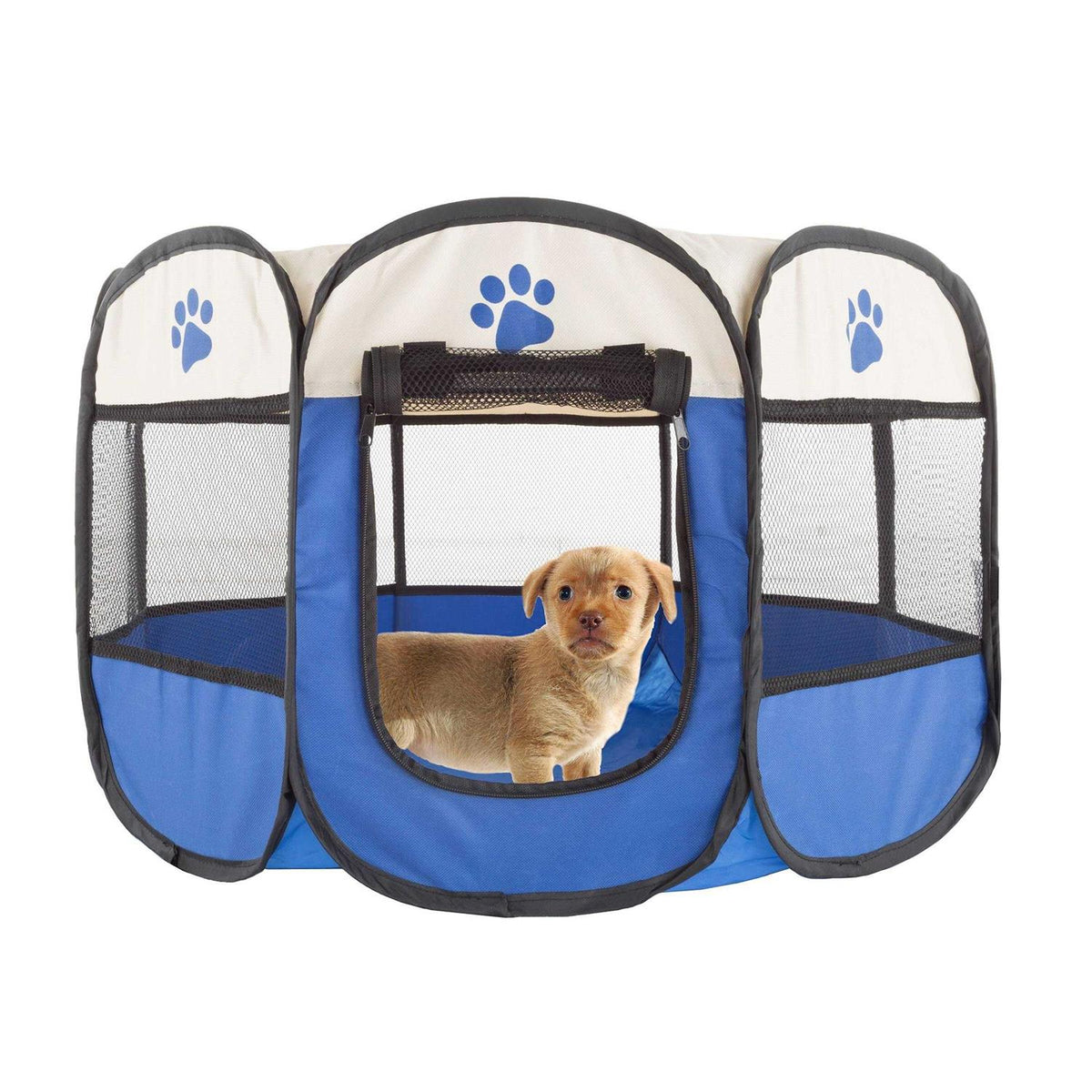 Portable Pop-Up Pet Play Pen with Carrying Bag K7393