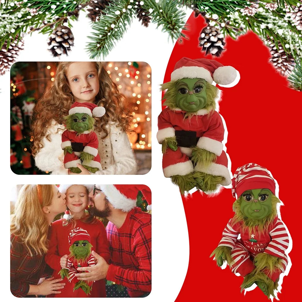 Grinch Stuffed Plush Elf Doll G4687