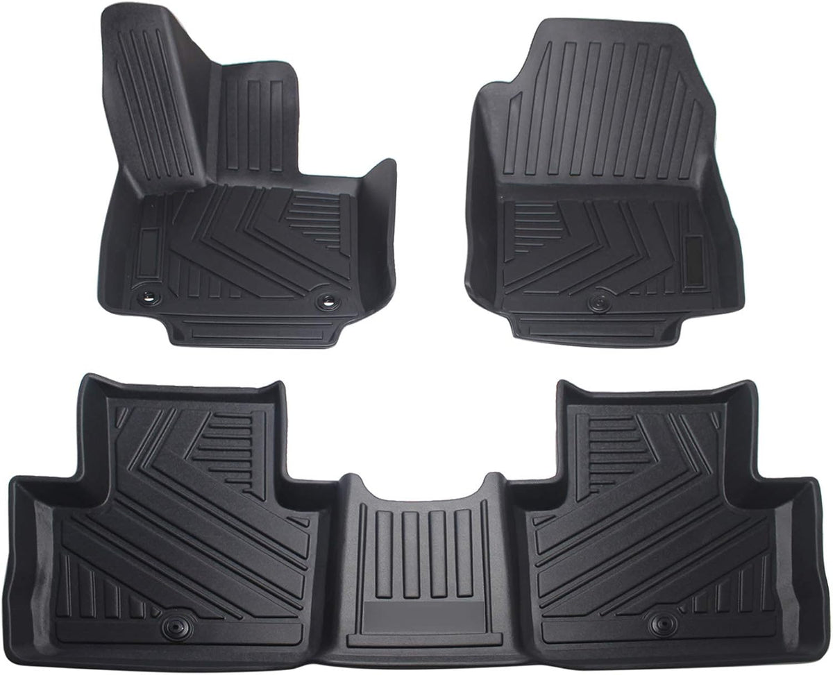 Rubber Car Floor Mats and Cargo Trunk Mats Set for Toyota Rav4 2019 2020 2021 2022 R350
