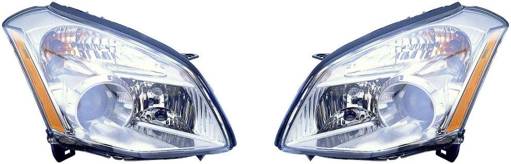 Passenger Side Headlight Assembly with HID Type Y403
