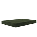 Army Green 6 inch Full Size Poly Filled Futon Mattress U6658