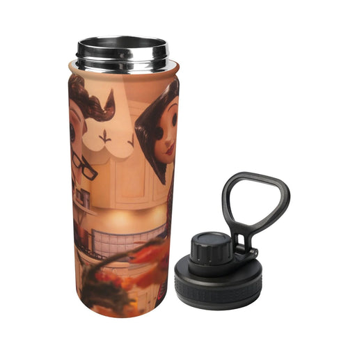 18OZ Stainless Steel Insulated Water Bottle Q58983