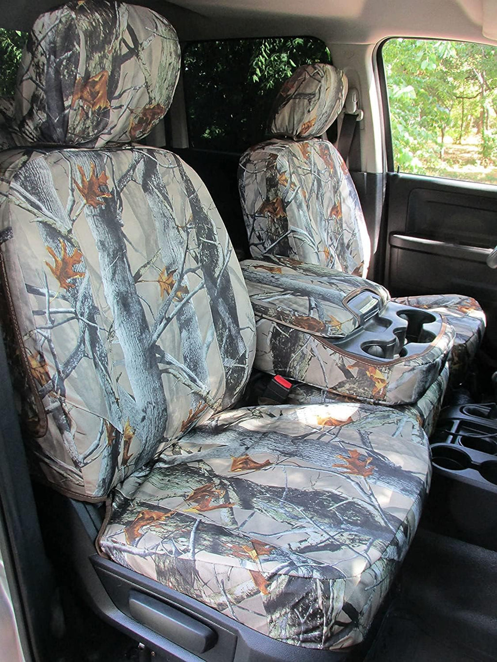 X7 Gray Twill Truck Seat Covers K832