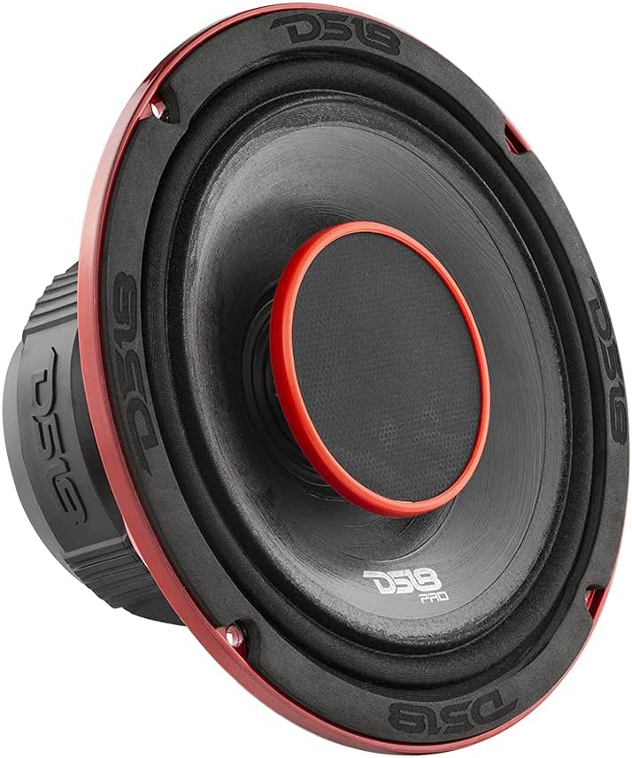 6.5" Hybrid Mid-Range Car Audio Loudspeaker with Compression Driver Horn, 450W Max, 4 Ohms C300558