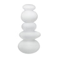 White Candle Holder U5377