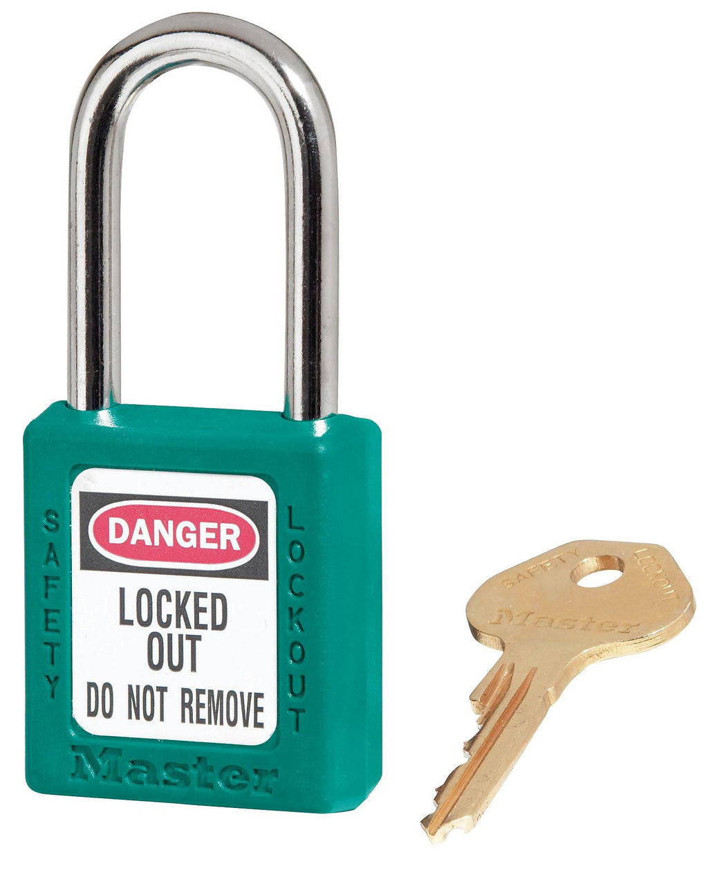 Teal Lockout Padlock, 1-3/4x22h, pk12 H513