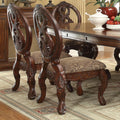 Fabric Cherry Dining Chair V862