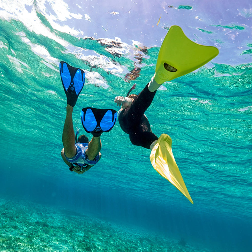 Black Full Foot Rubber Snorkeling Fins B513836