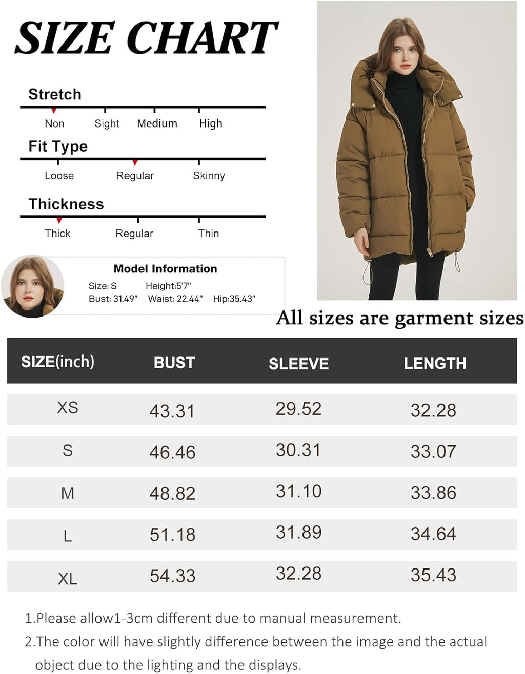 Black Hooded Quilted Puffer Jacket C198066