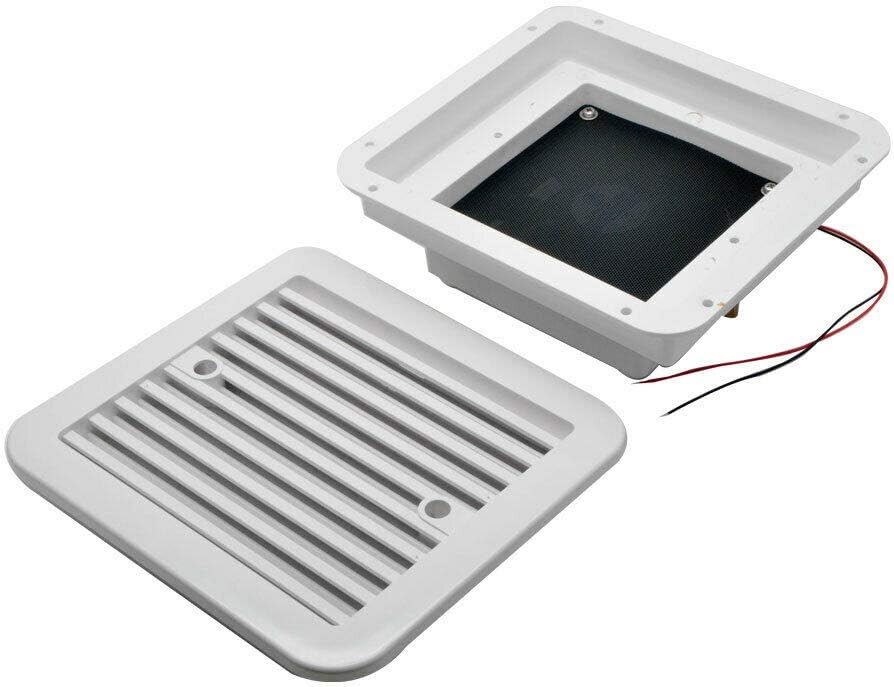 White Caravan Motorhome Side Ventilation Fan P27447
