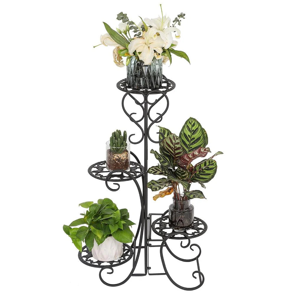 4-Layer Square Metal Plant Stand R940661