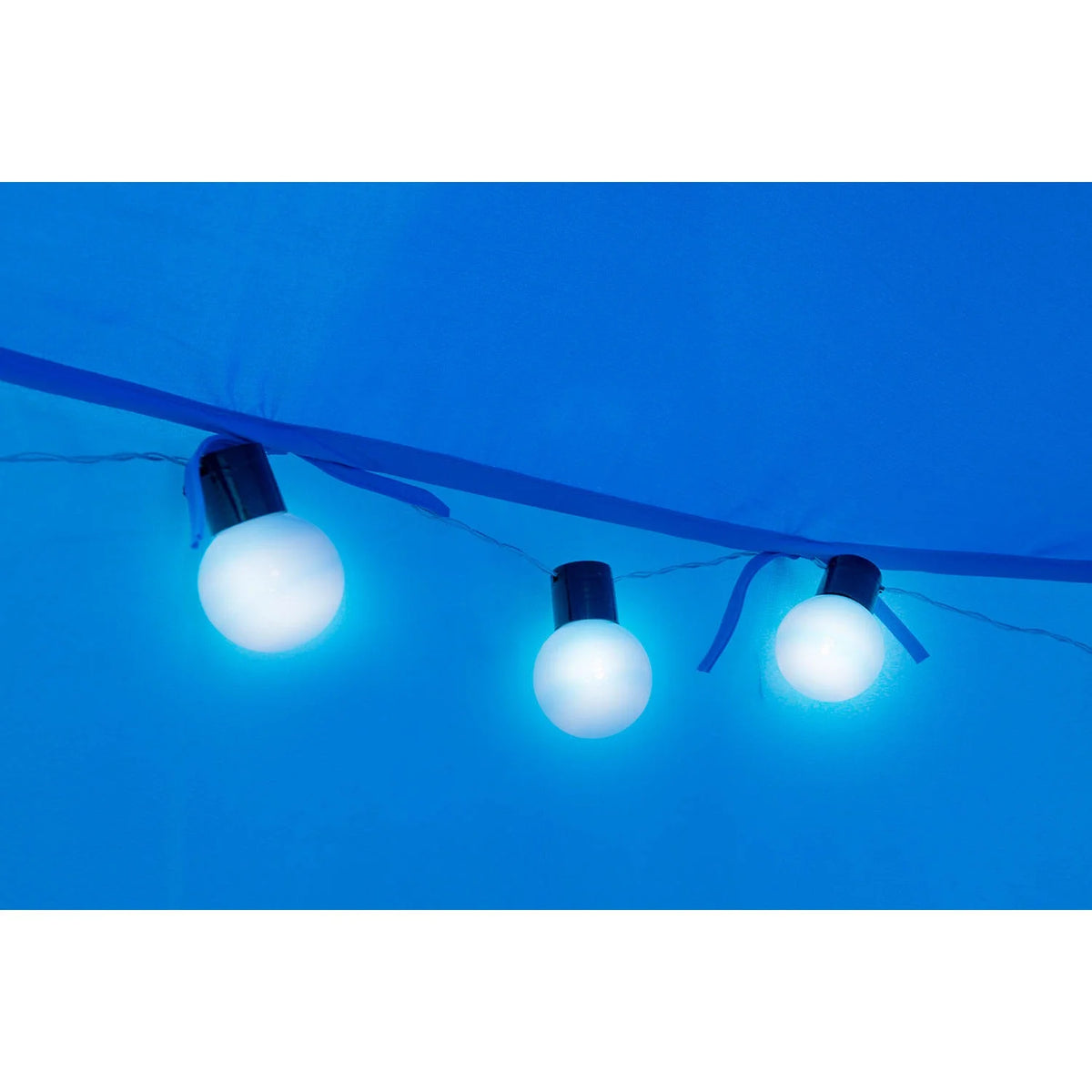 Blue Lighted Hideaway Canopy E9043