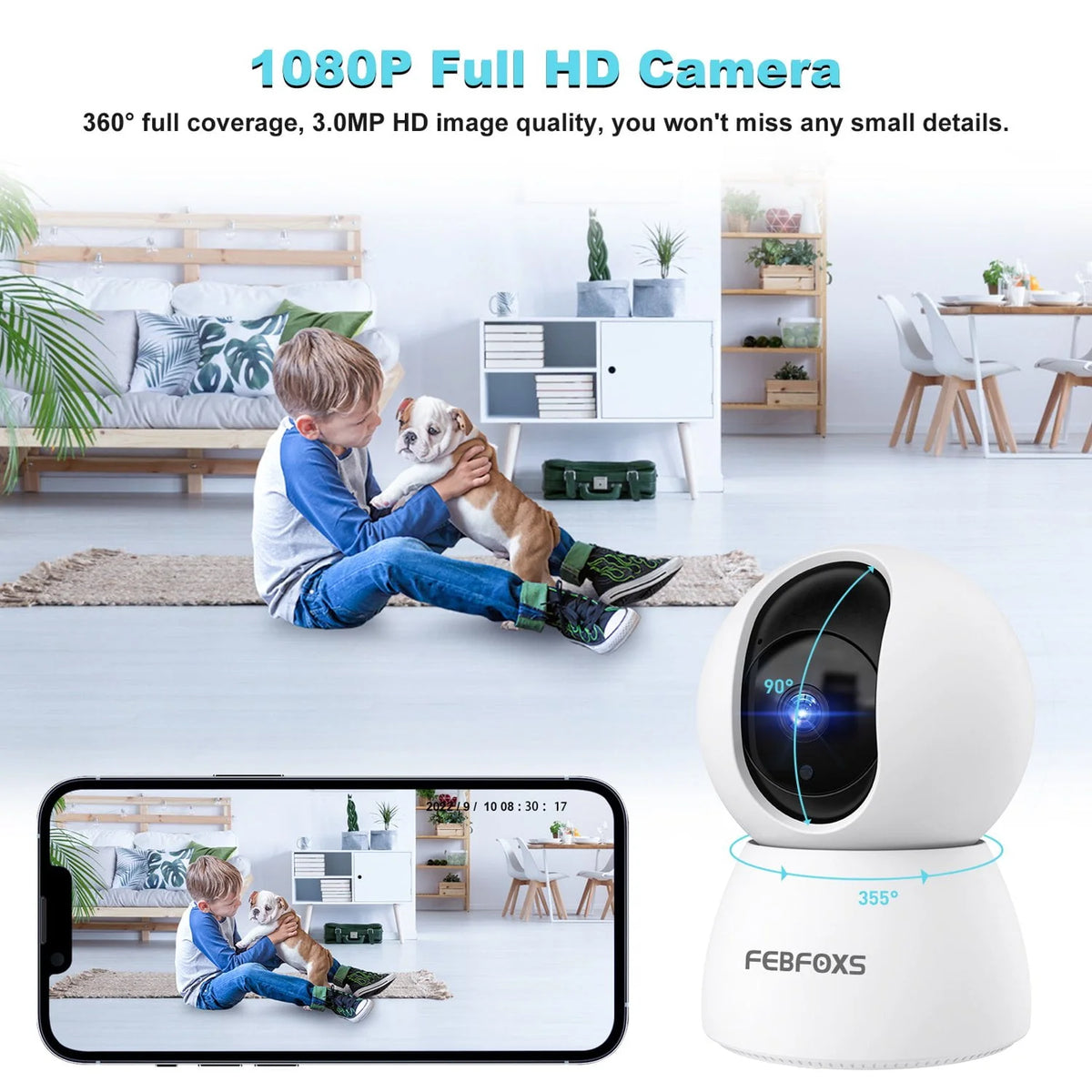 Baby Monitor Security Camera E391729