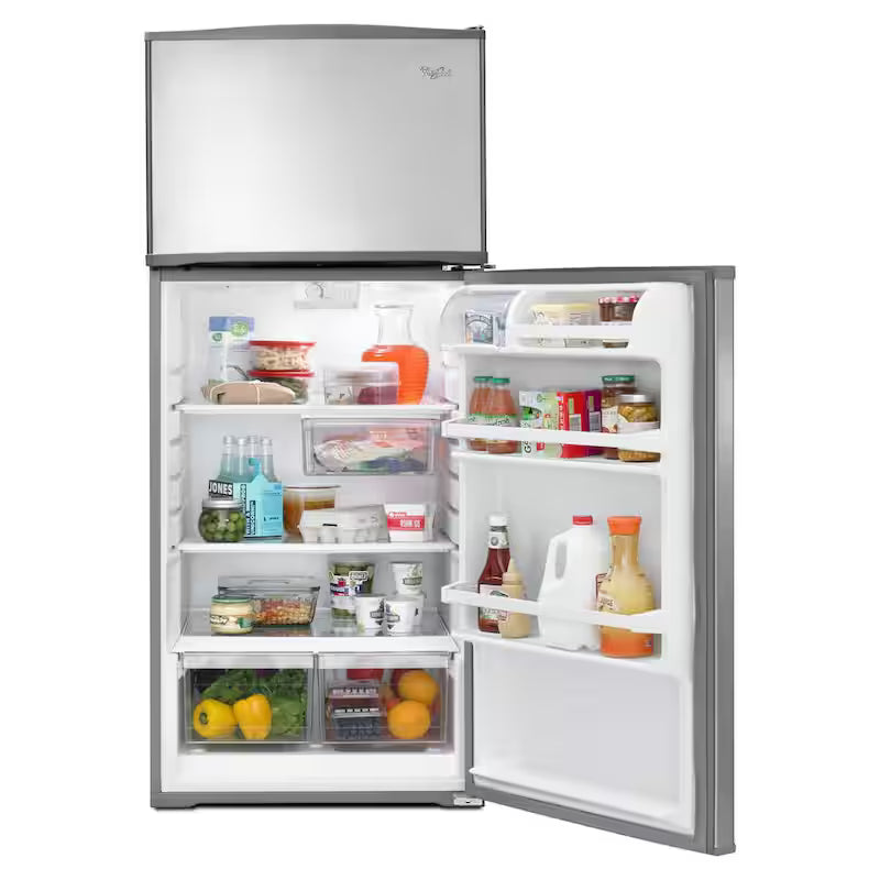16 cu. ft. Top Freezer Refrigerator in Stainless Steel G722