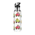 Stainless Steel Insulated Thermos Vacuum Flask Water Bottle with Straw Lid P771083