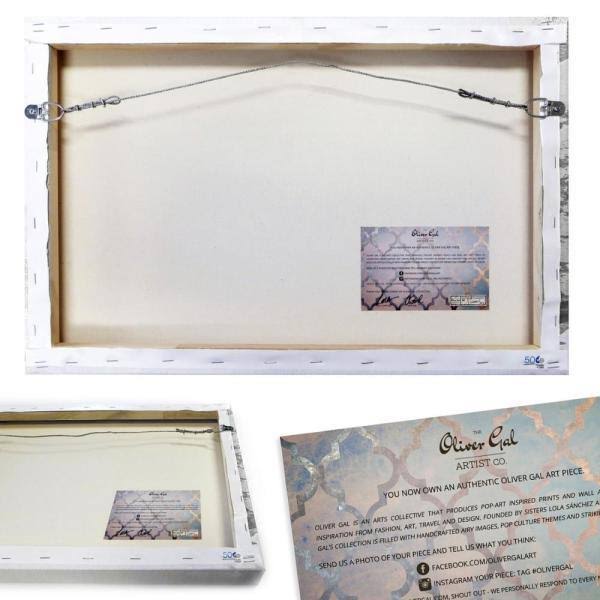 Pink Gold Canvas Art (16x24) Y1045