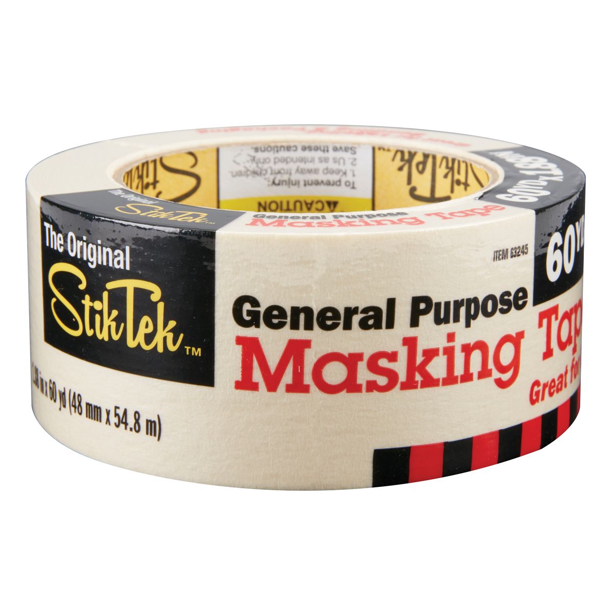 60 yd. x 1.88 in. General Purpose Masking Tape G4249