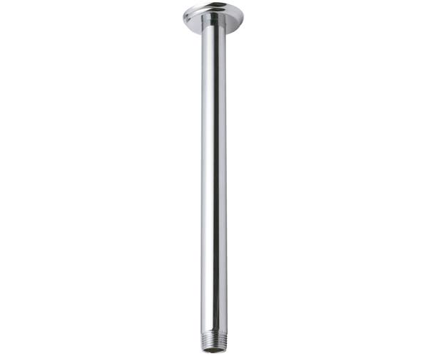 18x22 Ceiling Shower Arm White T526