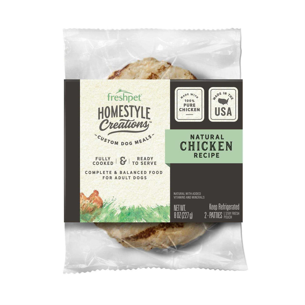 Chicken Patties Adult Wet Dog Food K52329