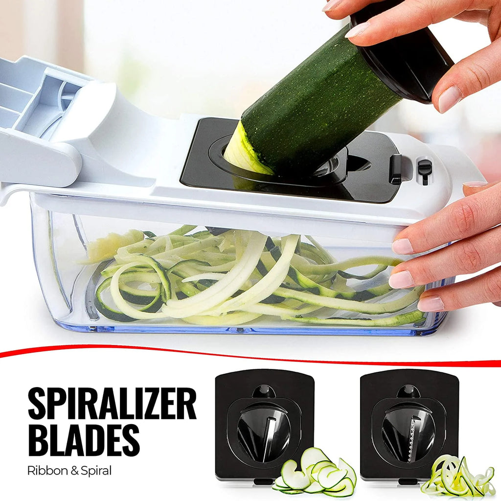 Vegetable Chopper 7 Blades White C8445