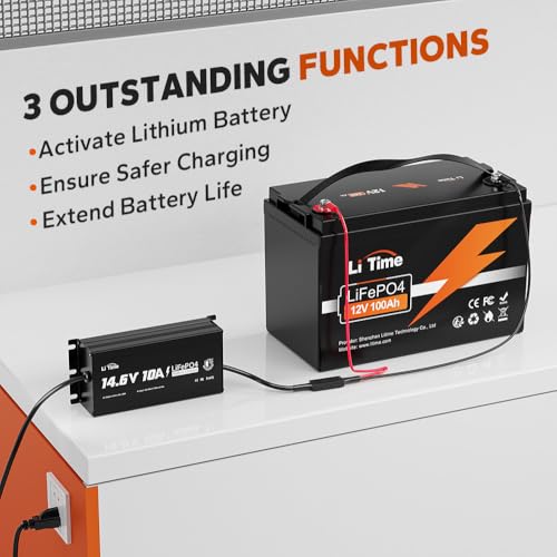 14.6V 10A LiFePO4 Onboard Charger with LED Indicator Y523