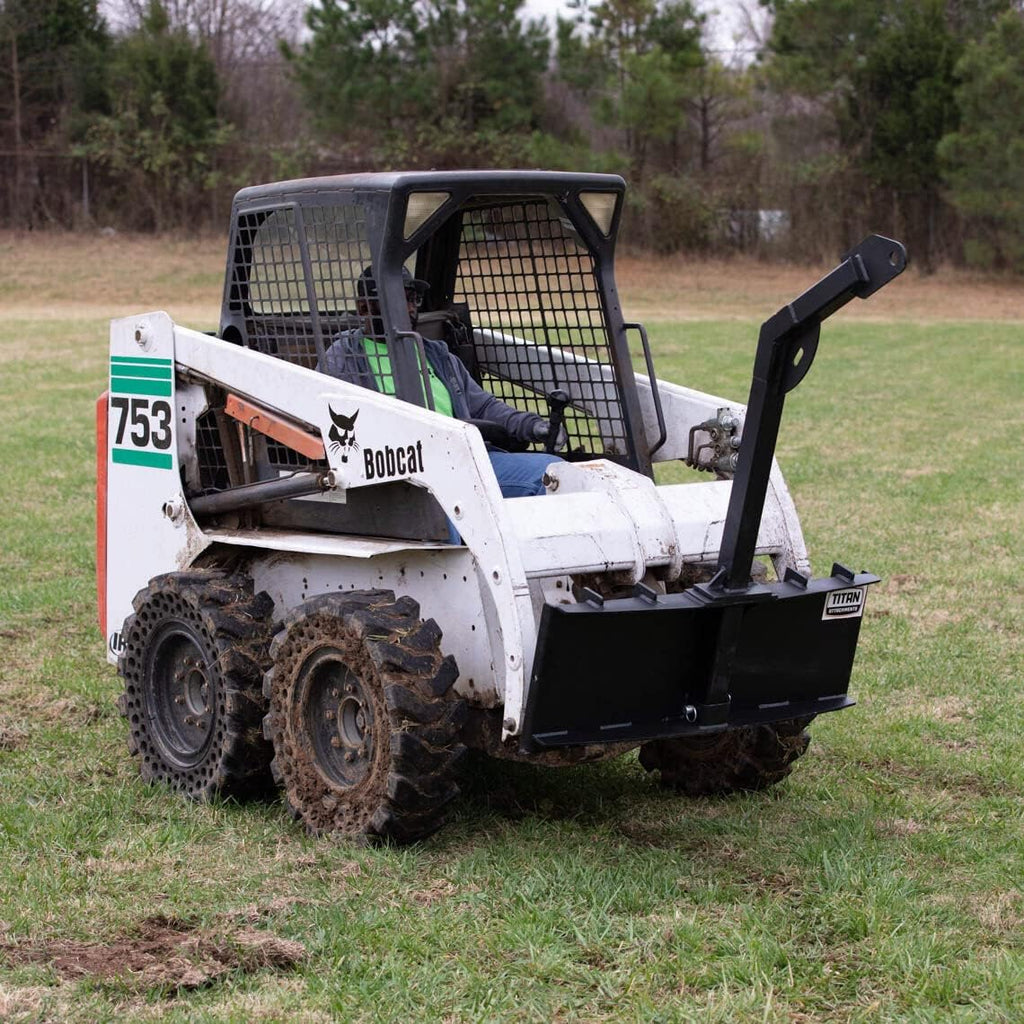 5 FT Tree Boom Attachment, Rated 3,500 LB, Skid Steer Quick Tach W184