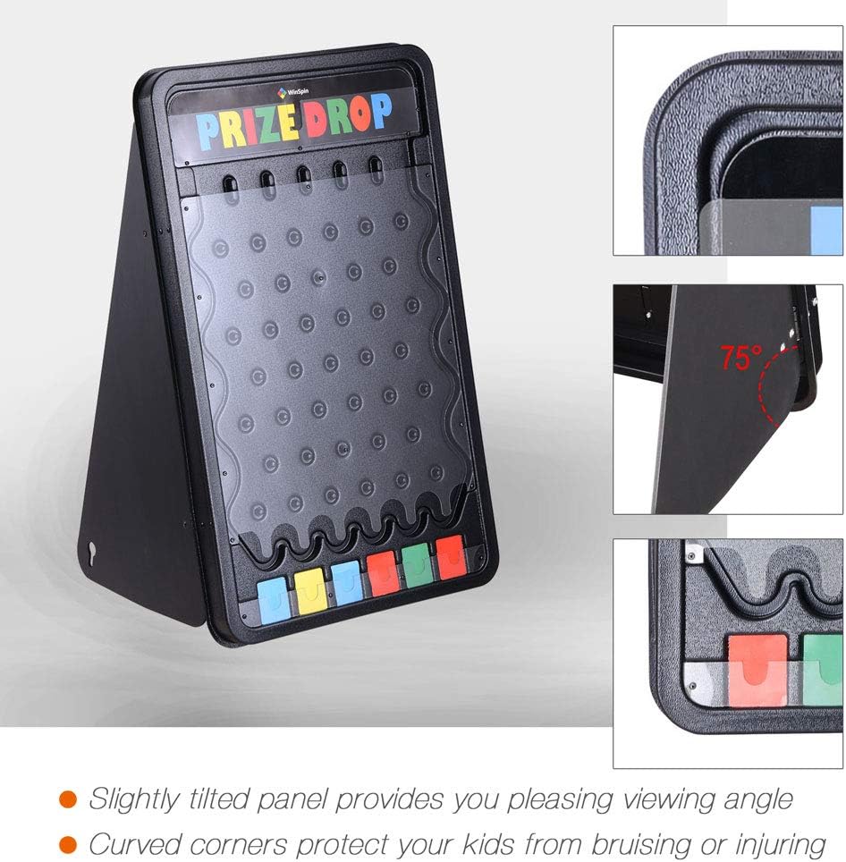 Plinko Board Disk Drop Game with 10 Pucks Pack of 2 G174373