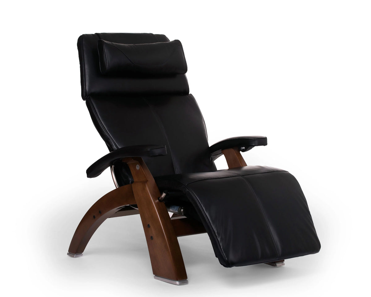 Black Premium Leather Zero-Gravity Recliner Y6640
