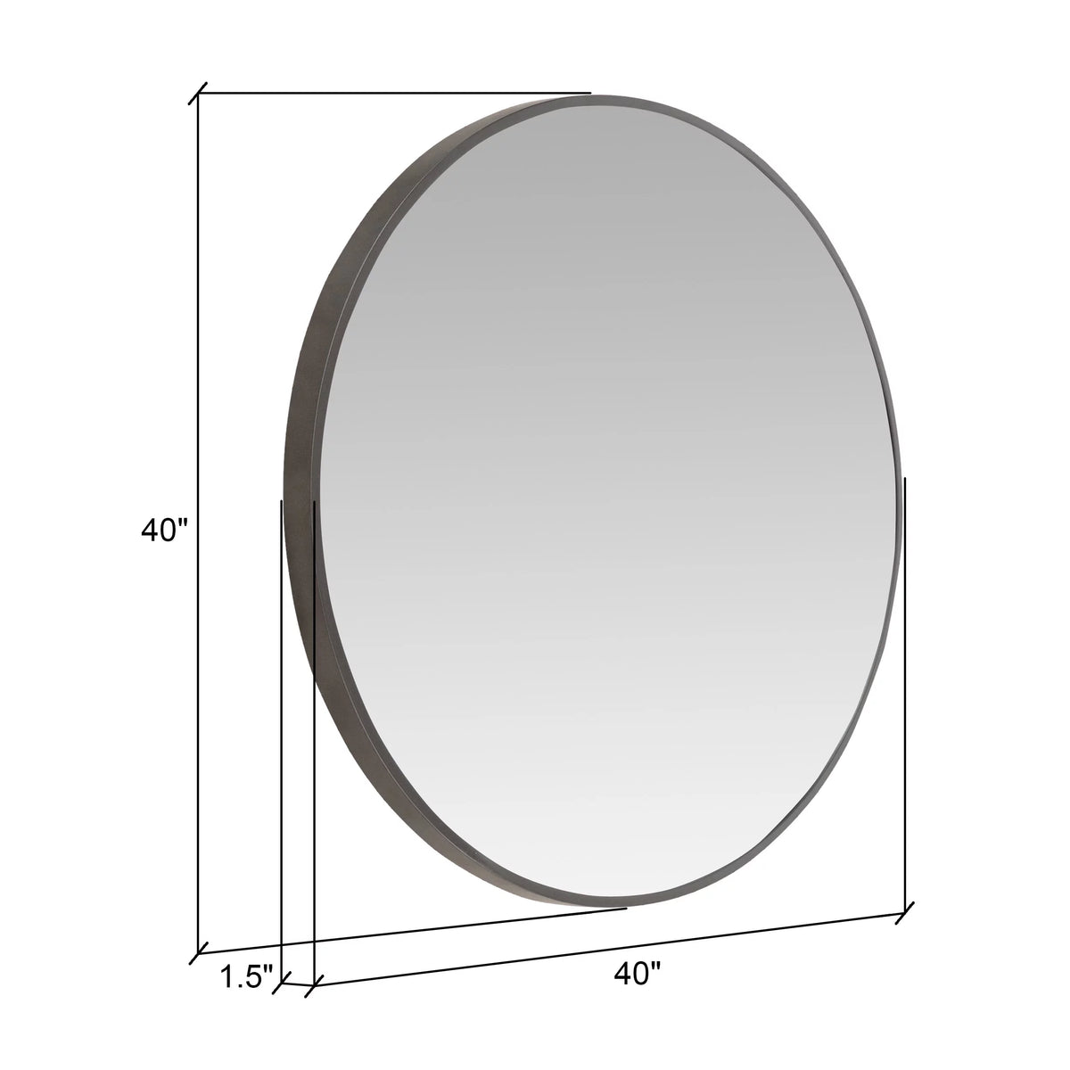Round Wall Mirror J398