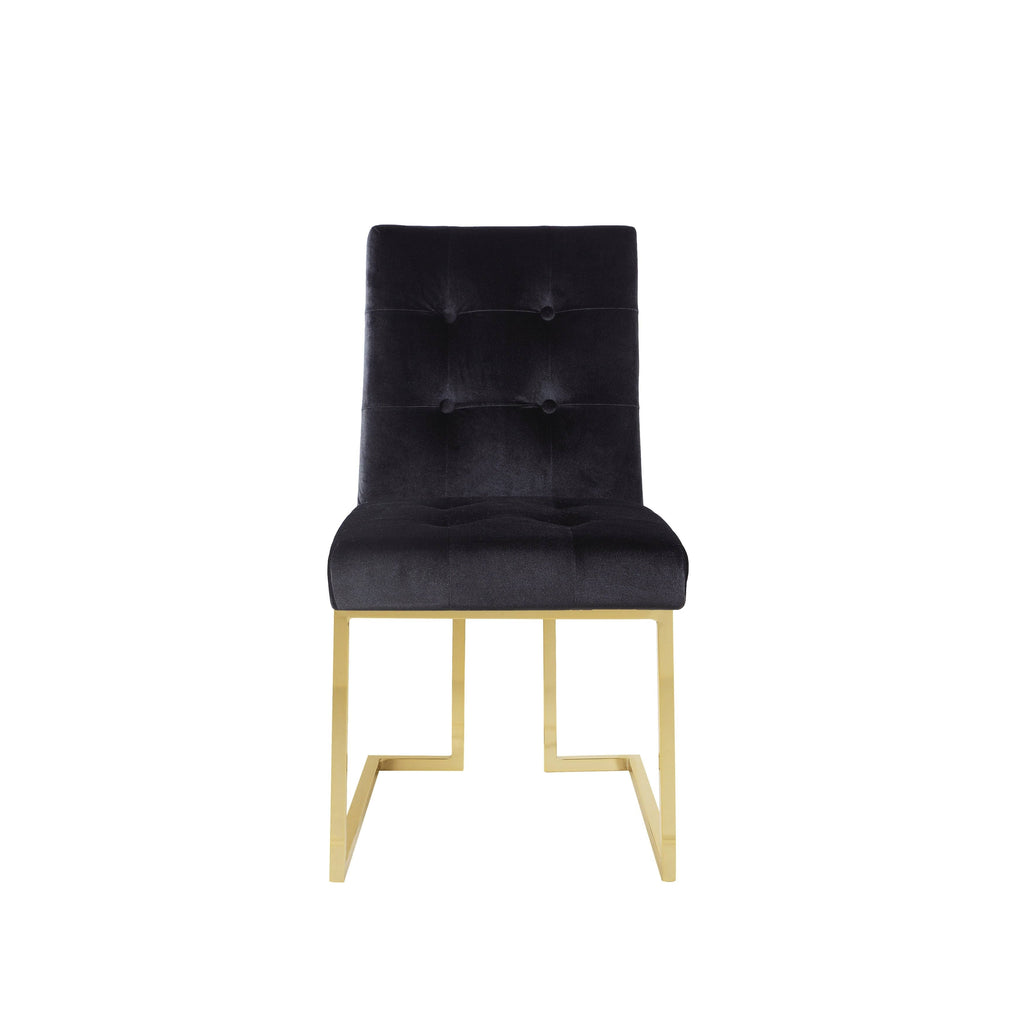 Taupe Velvet Dining Side Chair X61549