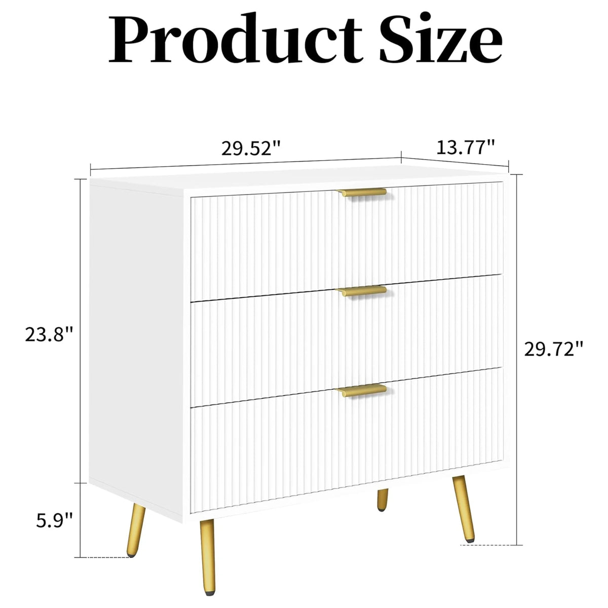 Modern 6 Drawer Wood Dresser X883