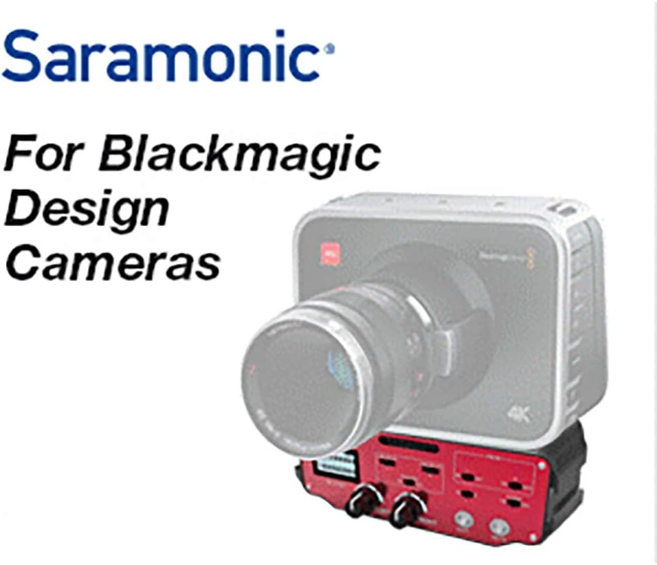 2 Channel XLR Audio Adapter for BlackMagic Design Camera K437