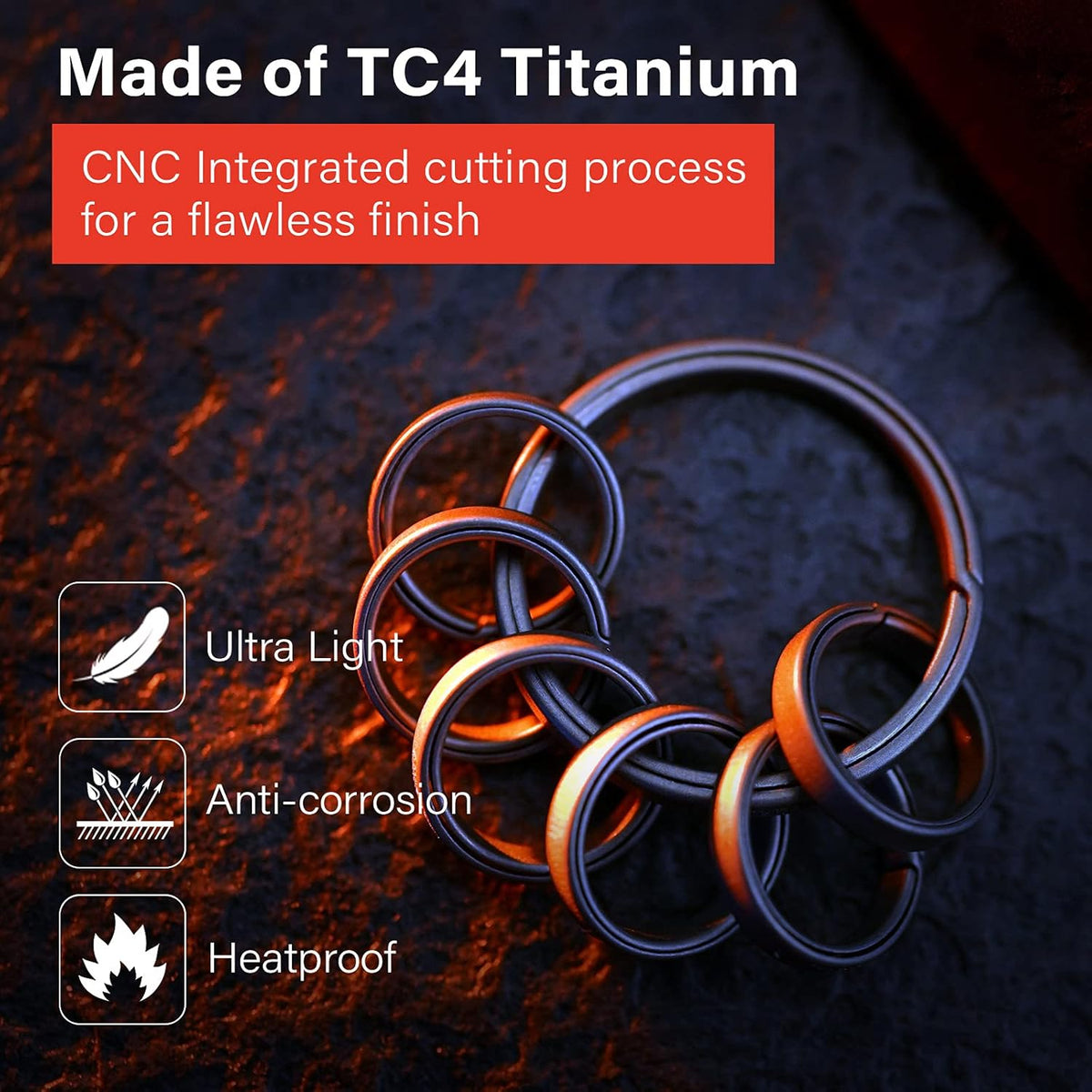 Titanium Keyring Kit U158