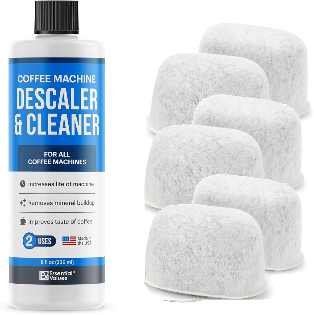 Keurig Descaler & 6 PACK Replacement Filters, Descaling Solution, Decalcifier & Coffee Maker Cleaner T87093