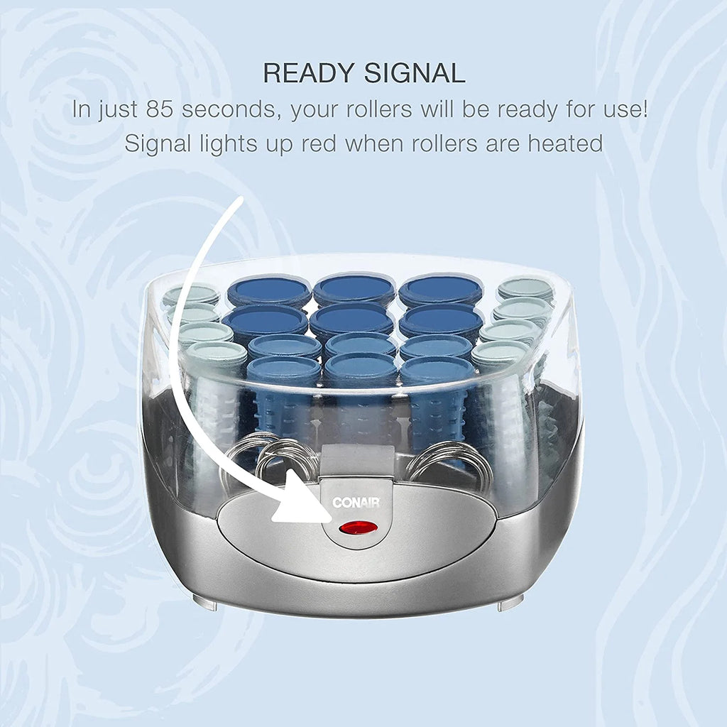 Compact Multi-Size Hot Rollers, Blue I2285